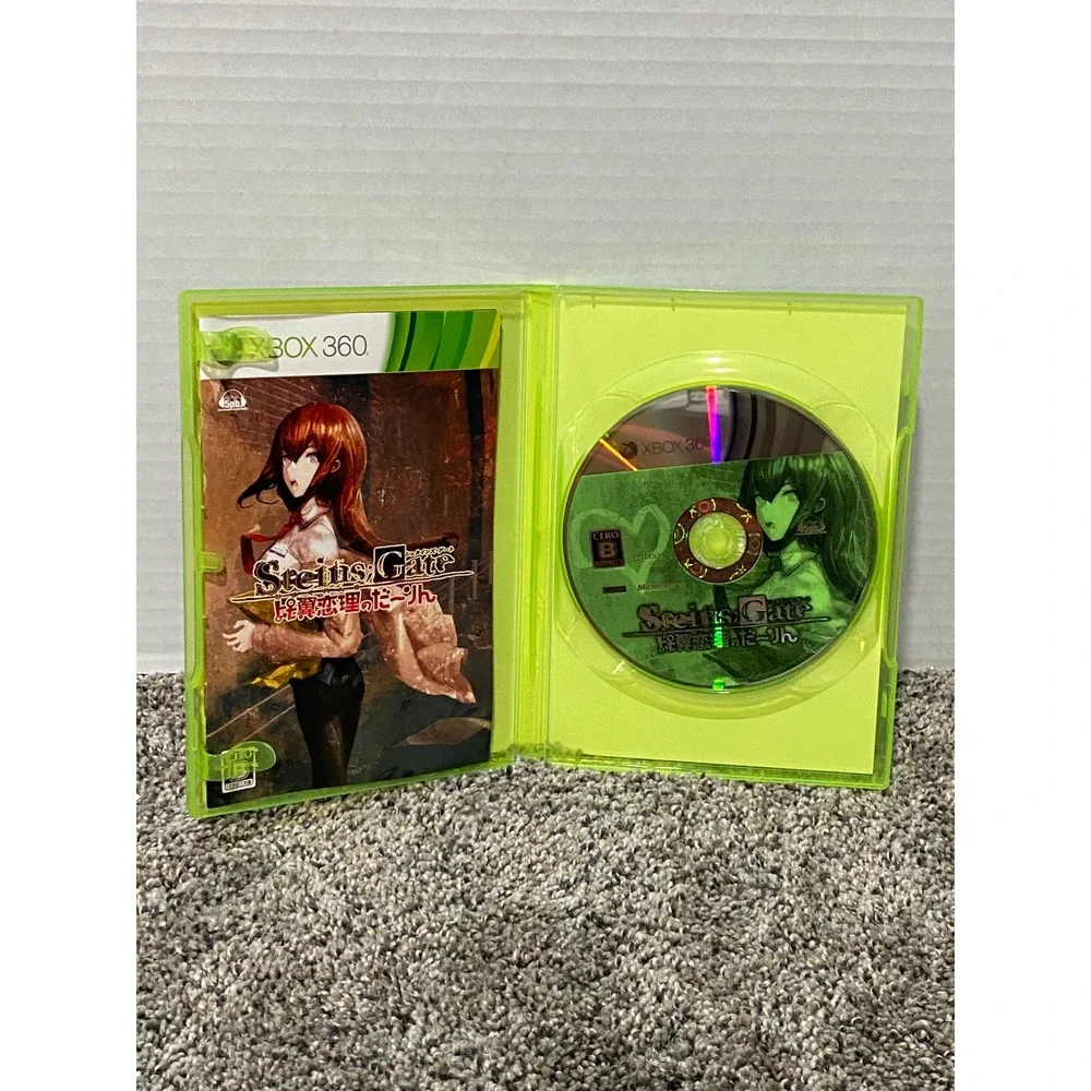 Video Game Steins Gate Hiyoku Renri no Darling Xbox 360 NTSC-J Green Used